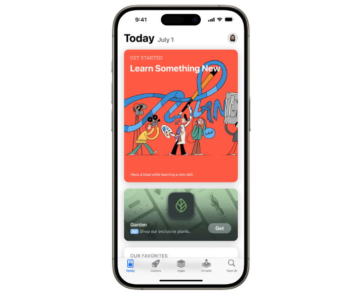 Difference between app store and play store, is that on the App Store featurings like this one in the Today Tab are manually reviewed whereas those on Google Play are typically placed using an algorithm.